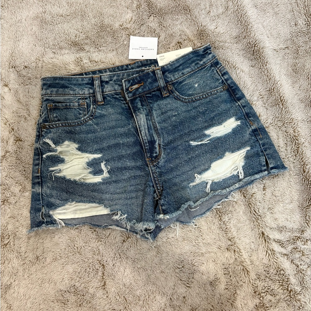American Eagle Crossover Jean Shorts